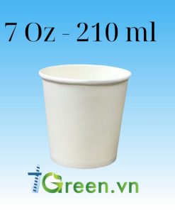 Cốc giấy, ly giấy 7 OZ 210 ml