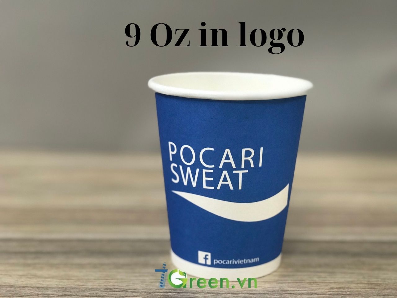 Ly giấy 9 Oz in logo Ly giấy 9 Oz in logo