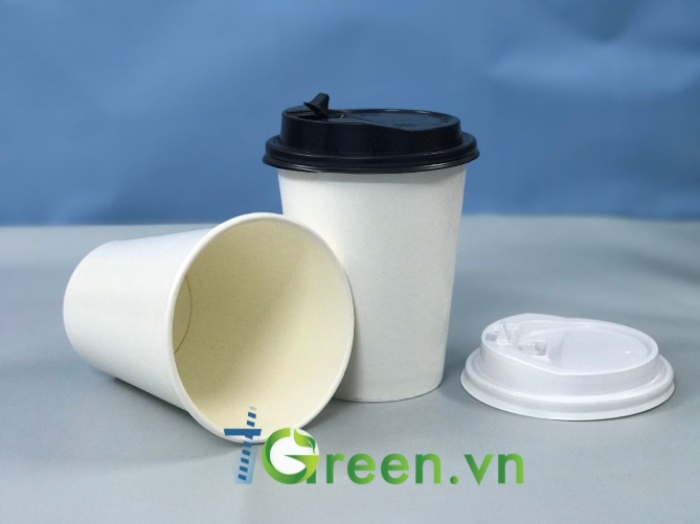 Mẫu ly giấy có nắp giúp cafe không bị đổ ra ngoài