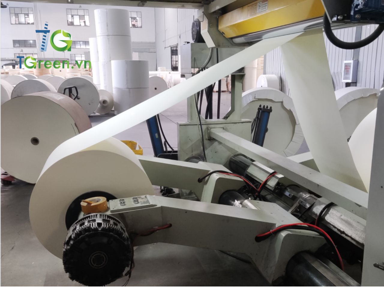 Máy móc sản xuất tại Tgreen.vn