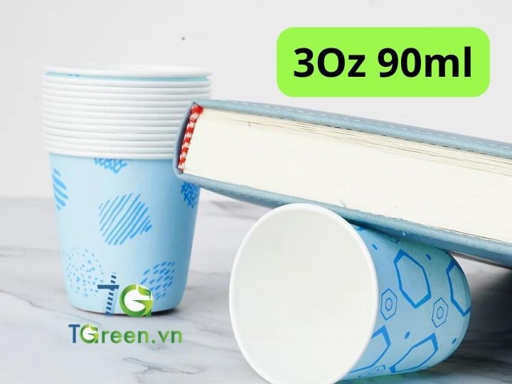 Cốc giấy 3Oz 90ml Cốc giấy 3Oz 90ml