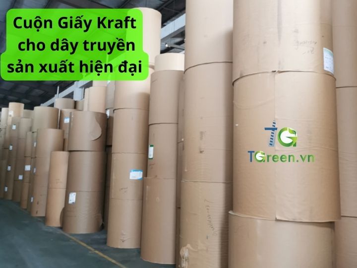 Cuộn Giấy Kraft khổ lớn