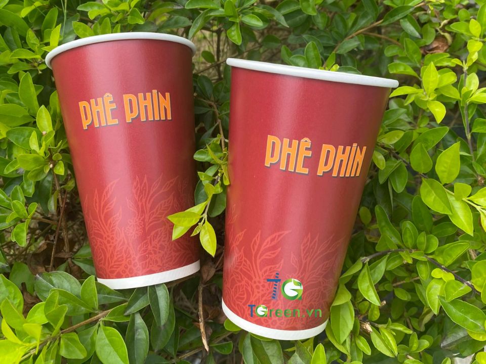 Ly, Cốc giấy in logo Phe Phin Ly, Cốc giấy in logo Phe Phin