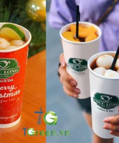Ly giấy, cốc giây in logo phuc long