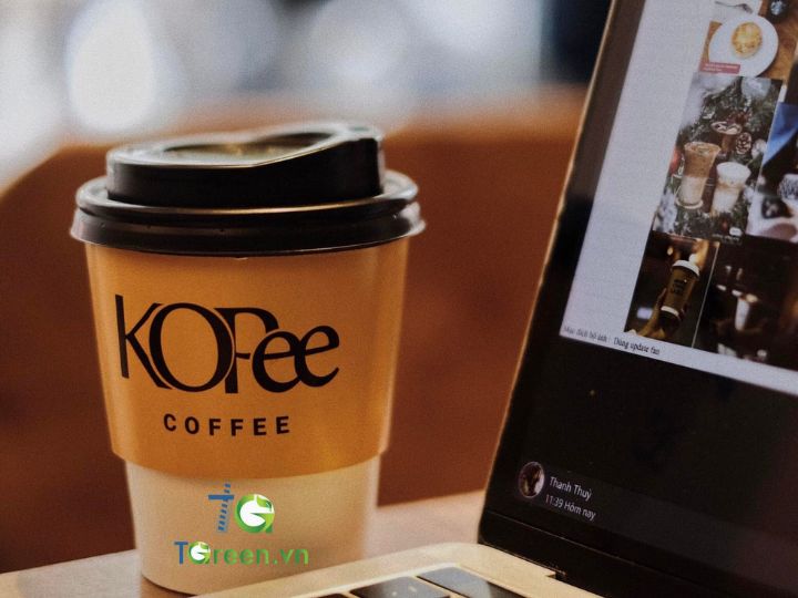 Ly giấy và cover ly giấy đựng cafe nóng