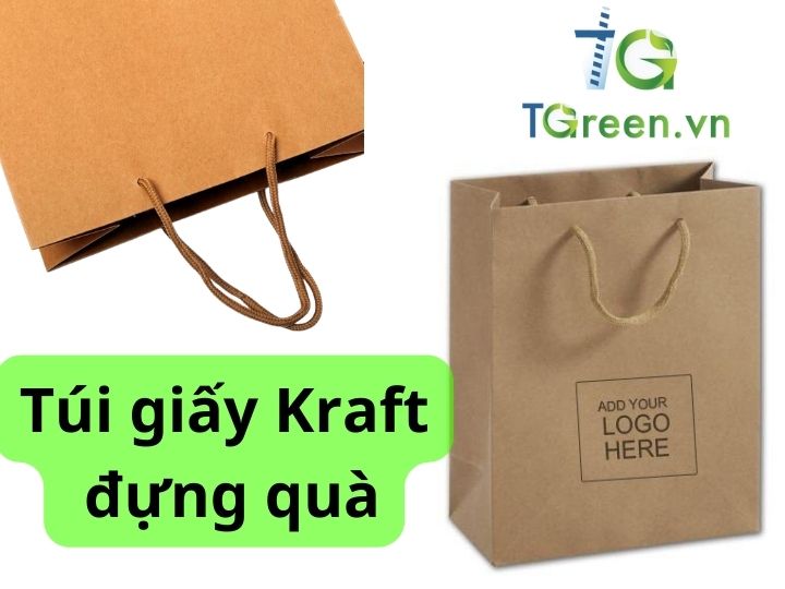 Túi giấy Kraft đựng quà 