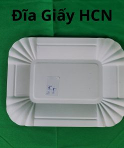 Đĩa giấy hình chữ nhật