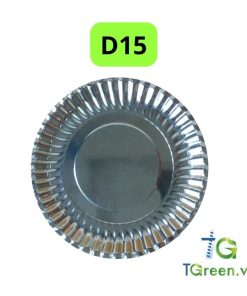 Đĩa giấy bạc tròn D15