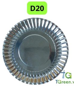 Đĩa giấy bạc tròn D20