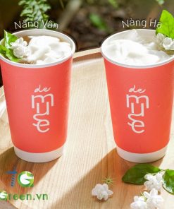 Cốc giấy 650ml in logo