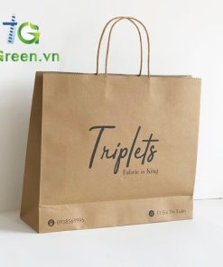 Mẫu túi giấy đựng quần áo thời trang