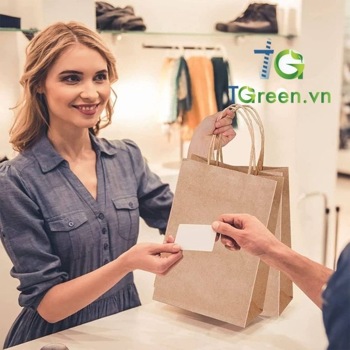 Túi Giấy Kraft Đựng Quần Áo Túi Giấy Kraft Đựng Quần Áo
