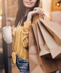 Túi Giấy Kraft Đựng Quần Áo