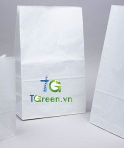 Túi Giấy Trắng đựng thực phẩm