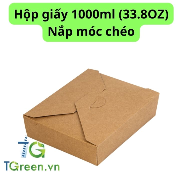 Hộp giấy kraft 1000ml