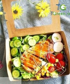 Hộp giấy kraft 700ml