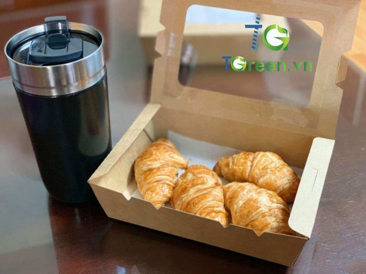 Hộp giấy kraft 700ml Hộp giấy kraft 700ml