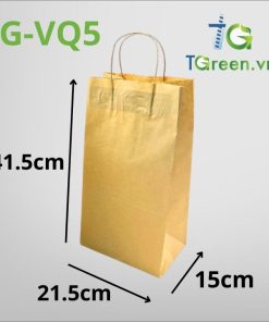 Túi giấy Kraft Có Quai VQ5